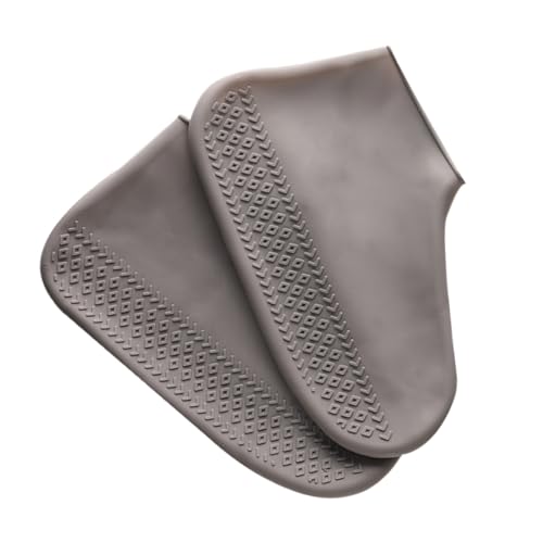 LOLIPPYY wasserdichte Überschuhe Unisex rutschfeste Schuhüberzieher mit Verschleißfester Sohle für Herren Outdoor Schutz bei Regen Schnee Schlamm von LOLIPPYY