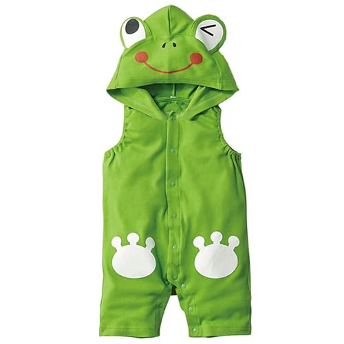 LOLIWE 100% Baumwolle Kostüm Froschkostüm Karneval Fasching Strampler Einteiler (98-104) von LOLIWE