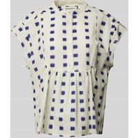 LOLLYS LAUNDRY Relaxed Fit Blusentop mit Stehkragen Modell 'Molly' in Offwhite, Größe M LOLLYS LAUNDRY Relaxed Fit Blusentop mit Stehkragen Modell 'Molly' in Offwhite, Größe M von LOLLYS LAUNDRY