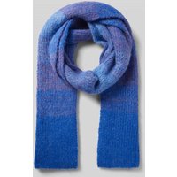 LOLLYS LAUNDRY Schal mit Ausfransungen Modell 'Mountain' in Blau, Größe 1 von LOLLYS LAUNDRY