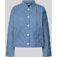 LOLLYS LAUNDRY Steppjacke mit Stehkragen Modell 'Emilia' in Blau, Größe M von LOLLYS LAUNDRY