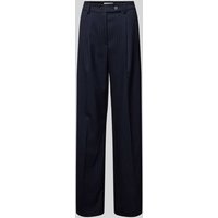LOLLYS LAUNDRY Stoffhose mit Gesäßtasche Modell 'Tyler' in Marine, Größe S von LOLLYS LAUNDRY