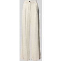 LOLLYS LAUNDRY Stoffhose mit Paspeltaschen Modell 'Tyler' in Ecru, Größe M von LOLLYS LAUNDRY