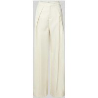 LOLLYS LAUNDRY Stoffhose mit französischen Eingrifftaschen Modell 'Zola' in Offwhite, Größe XL von LOLLYS LAUNDRY