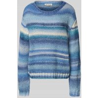 LOLLYS LAUNDRY Strickpullover mit Rundhalsausschnitt Modell 'Fairhaven' in Hellblau, Größe L von LOLLYS LAUNDRY
