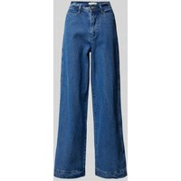 LOLLYS LAUNDRY Wide Leg Jeans mit Eingrifftaschen Modell 'Florida' in Blau, Größe M von LOLLYS LAUNDRY