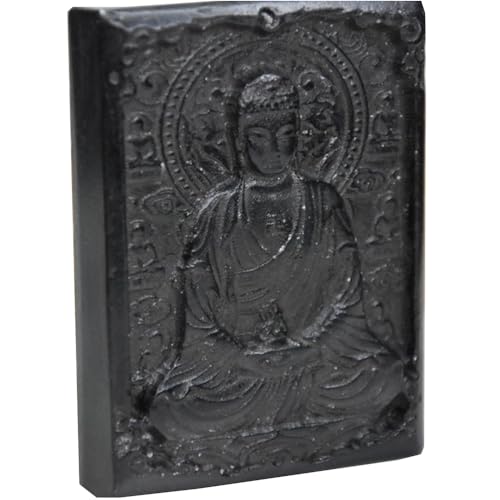 LONDAEE Meteorit Da Ri Ru Lai Ping An Plaque Anhänger, Large, Aerolith von LONDAEE