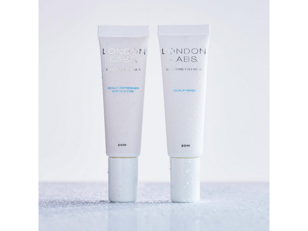 LONDON LABS Haarmaske Skincare for Hair Scalp Refresher Exfoliator and Scalp Mask Duo, Alle Haartypen von LONDON LABS