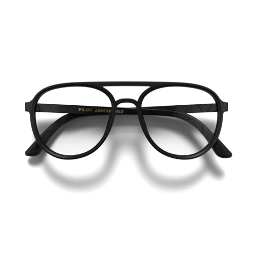 LONDON MOLE® Pilot lesebrille | Coole lesegeräte im pilotenstil | Herren damen unisex | Federscharniere von LONDON MOLE