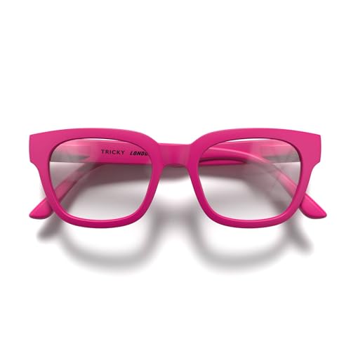 LONDON MOLE Tricky Lesebrille | Rechteckige, Coole, Stilvolle Brille | Herren Damen Unisex | Federscharniere | Mattrosa | + 2,5 Vergrößerung LONDON MOLE Tricky Lesebrille | Rechteckige, Coole, Stilvolle Brille | Herren Damen Unisex | Federscharniere | Mattrosa | + 2,5 Vergrößerung von LONDON MOLE