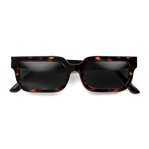 LONDON MOLE Eyewear Icy-Sonnenbrille, modische Marke, UV400-Schutz, Unisex (Schildpatt/Schwarz) von LONDON MOLE