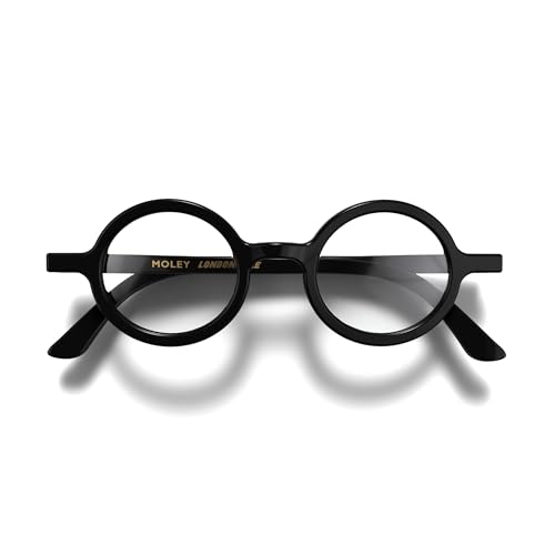 LONDON MOLE® Moley Blaulichtfilterbrille | Coole runde Form | Verhindert Augenbelastung | Für Männer, Frauen, Unisex | Federbeschläge LONDON MOLE® Moley Blaulichtfilterbrille | Coole runde Form | Verhindert Augenbelastung | Für Männer, Frauen, Unisex | Federbeschläge von LONDON MOLE