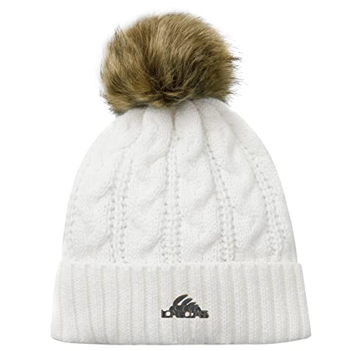 LONGCLASS Weiße Elegante Bommelmütze Damen Elegance Weisse Mütze Frauen Wintermütze weiß Wollmütze mit Bommel Weiss Damenmütze Strickmütze Pudelmütze Mädchen LONGCLASS Weiße Elegante Bommelmütze Damen Elegance Weisse Mütze Frauen Wintermütze weiß Wollmütze mit Bommel Weiss Damenmütze Strickmütze Pudelmütze Mädchen von LONGCLASS