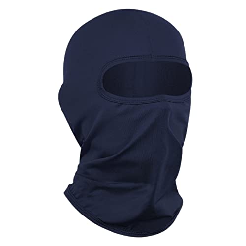 LONGKING Sturmhaube,Skimaske,Balaclava für Damen und Herren–UV-Schutz,Winddicht Warm,Motorradfahren,Snowboarden für Radfahren Outdoor Sports, Blau von LONGKING