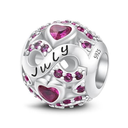 LONGLUCK Zwölf Monate Geburtsstein Charme für Pandora Armband und Halskette Geschenk für Frauen LONGLUCK Zwölf Monate Geburtsstein Charme für Pandora Armband und Halskette Geschenk für Frauen von LONGLUCK