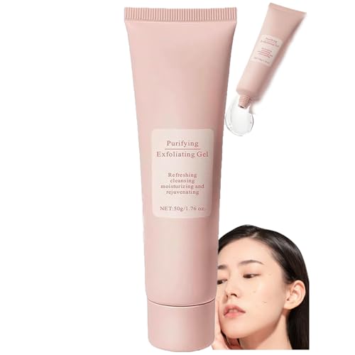 Convenientto Purifying Exfoliating Gel, Cautiecimal Glow God-Dess Purifying Exfoliating Gel for Dark Spot Remover Facial Exfoliator Cleanser, Deep Cleansing Facial Cleanser Scrub (1PC) von LONGTO