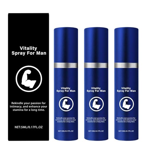 Erectboost Spray Für Man, Erect Boost Vitality Spray for Man, Erectboost Vital Sprays, Zentheca Instant Sprays, Verleiht Männlichen Charme Mit Schnell Wirkenden Ergebnissen (3pcs) von LONGTO