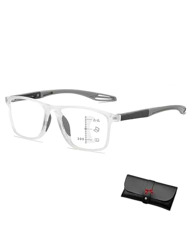 LONGTO Banogalle Brille, Banogalle Automatik Brille, German Intelligent Auto Focus Anti-Blaulicht Reading Glasses for Women and Men, Anti-Blaulicht Intelligente Zoom Automatische Brillen (A,3X) von LONGTO