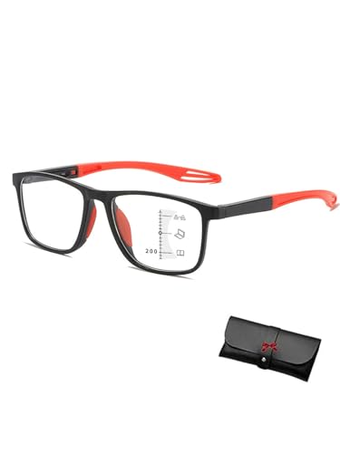 LONGTO Banogalle Brille, Banogalle Automatik Brille, German Intelligent Auto Focus Anti-Blaulicht Reading Glasses for Women and Men, Anti-Blaulicht Intelligente Zoom Automatische Brillen (D,3.5X) von LONGTO