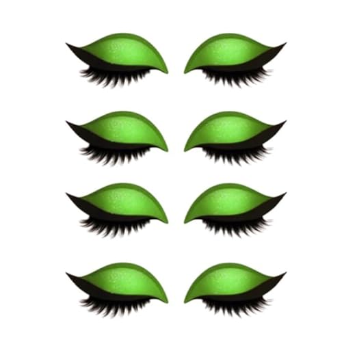 Pneuialmatic Lazy Eye Shadow Eyelash Patch, Superloveyou/Carkeyco/Superidealmall Lazy Eye Shadow Eyelash Patch, 3D Reusable Eyelashes Makeup Stickers, With False Lashes & Shadow (D) von LONGTO