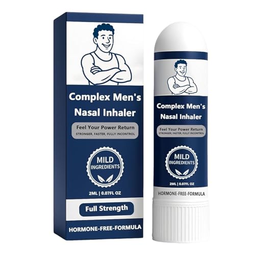 Surfgow Inhalator, Surfgow Vital Nasenstift, Komplexer Naseninhalator für Männer, Natürlicher Naseninhalator, Mild und nicht reizend (1pcs) von LONGTO