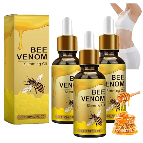Vit-aslim Schlankheitsöl, 30ml Vita Slim Bee Venom Tropfen Zum Abnehmen, Vit-aslim Bee Venom Slimm_ing Oil, Für Männer Und Frauen (90ml) von LONGTO