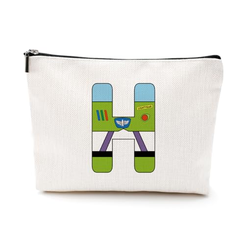 LONGXIN Make-up-Tasche mit Filminitiale A-Z, personalisierbar, Monogramm-Kosmetiktasche, Kulturbeutel, Filmsachen, lustiges Filmthema, Geschenke für Filmliebhaber, Geschenke für Frauen und Mädchen, LONGXIN Make-up-Tasche mit Filminitiale A-Z, personalisierbar, Monogramm-Kosmetiktasche, Kulturbeutel, Filmsachen, lustiges Filmthema, Geschenke für Filmliebhaber, Geschenke für Frauen und Mädchen, von LONGXIN