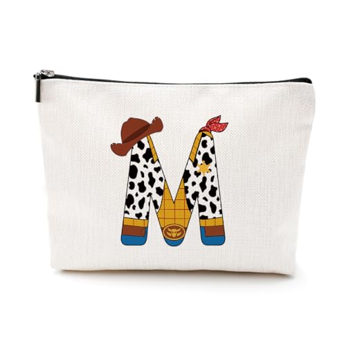LONGXIN Make-up-Tasche mit Filminitiale A-Z, personalisierbar, Monogramm-Kosmetiktasche, Kulturbeutel, Filmsachen, lustiges Filmthema, Geschenke für Filmliebhaber, Geschenke für Frauen und Mädchen, LONGXIN Make-up-Tasche mit Filminitiale A-Z, personalisierbar, Monogramm-Kosmetiktasche, Kulturbeutel, Filmsachen, lustiges Filmthema, Geschenke für Filmliebhaber, Geschenke für Frauen und Mädchen, von LONGXIN