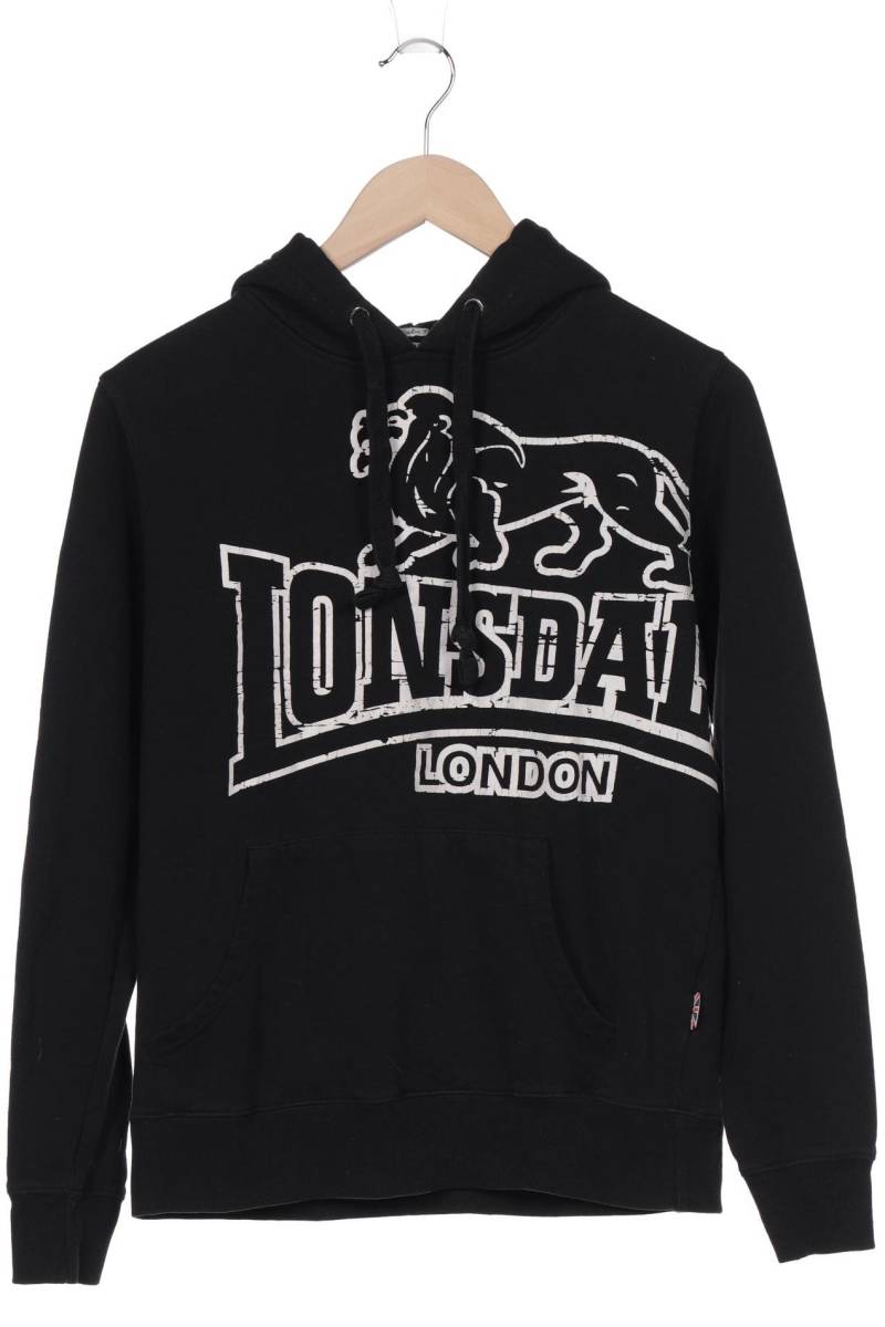 LONSDALE LONDON Herren Kapuzenpullover, schwarz von LONSDALE LONDON