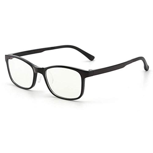 Brille ohne Sehstärke Junge Mädchen Anti-Blaulicht Computerbrille UV Schutz Blaulichtfilter Gläser PC TV Online-Unterricht Schutzbrille Kinder Nerdbrille Clear Lens Brillenfassung mit Brillenetui von LONTG