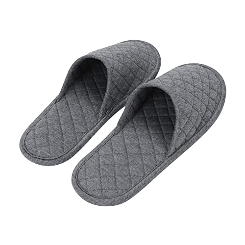 Frottierslipper Damen Herren Hotelslipper Tragbare Reiseslipper Gästehausschuhe Rutschfeste Hotelschlappen Geschlossene Pantoffel Badeslipper Universalgröße Hausschuhe für Hotel Zuhause Reisen Gäste von LONTG