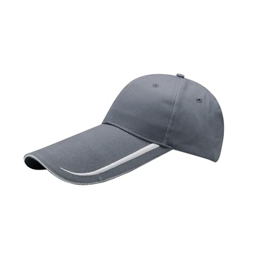 Kappe Sonnenschutz Herren Damen Cap Lange Krempe Sonnenhut Unisex Hut Baumwolle Baseballkappe UV Schutz Sommerhut faltbar Sommer Outdoorhut verstellbar Baseballcap für Fahrer Outdoor von LONTG