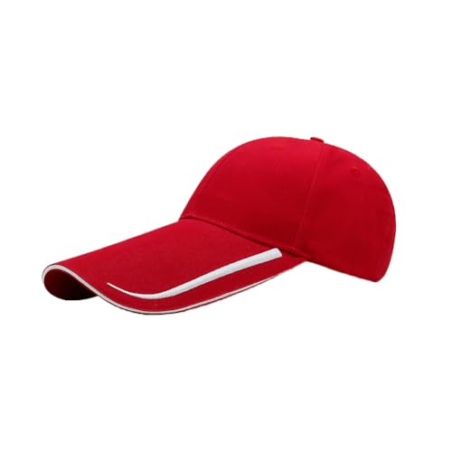 Kappe Sonnenschutz Herren Damen Cap Lange Krempe Sonnenhut Unisex Hut Baumwolle Baseballkappe UV Schutz Sommerhut faltbar Sommer Outdoorhut verstellbar Baseballcap für Fahrer Outdoor von LONTG