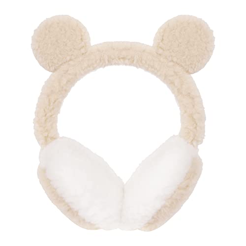 LONTG Ohrenwärmer Kinder Mädchen Ohrenschützer Verstellbar Earmuffs Kinder Cartoon Ohrwärmer Winter Warme Ohren Abdeckung Plüsch Ohren Polster Kälteschutz Ear Cover für Outdoor Skifahren Radfahren von LONTG