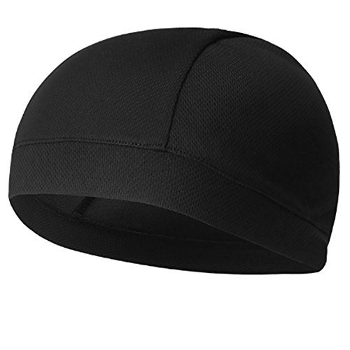 Sportmütze Damen Herren Bandana Cap Laufen Fahrrad Funktionsmütze Schnelltrockende Helmmütze Sonnenschutz Fahrradmütze Outdoor Sports Skull Cap Elastische Laufmütze Kopfbedeckung von LONTG