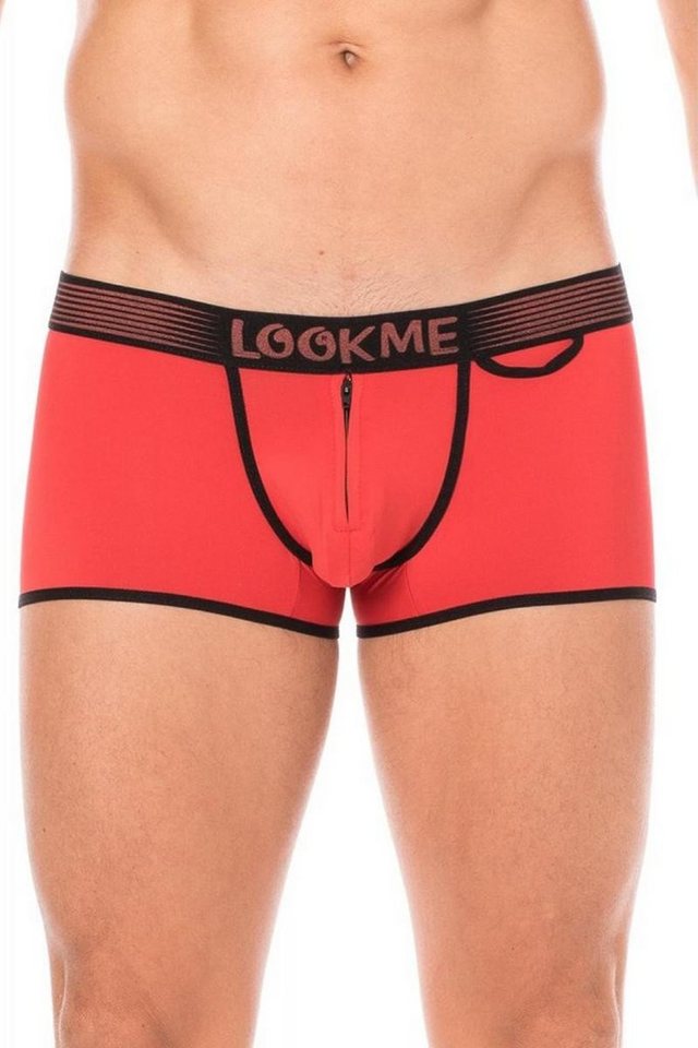 LOOK ME Boxershorts Herren-Shorts in rot - L von LOOK ME