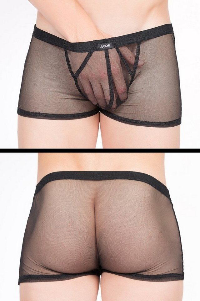 LOOK ME Boxershorts Herren-Shorts in schwarz - S von LOOK ME