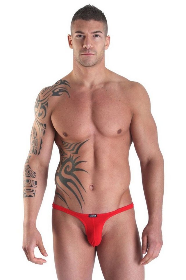 LOOK ME String Herren-String in rot - L von LOOK ME