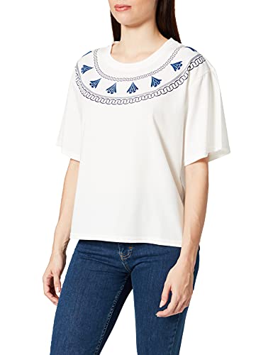 LOOKS BY WOLFGANG JOOP Damen beige T-Shirt, Normal von LOOKS BY WOLFGANG JOOP