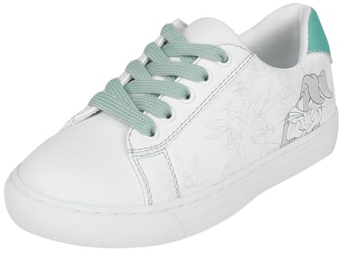 Looney Tunes Kids - Bugs Bunny Unisex Kinder Sneaker weiß EU 31 von Looney Tunes