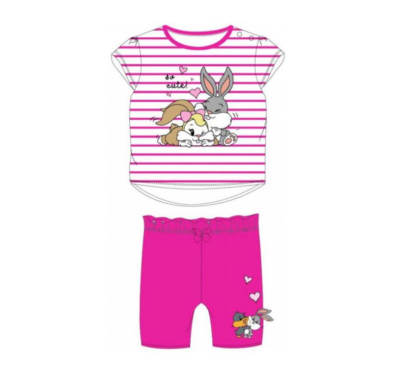 LOONEY TUNES Pyjama Bugs Bunny Pyjama Jungen, Maybe I will and maybe not, Größen 92–128 (Set, 2 tlg) von LOONEY TUNES