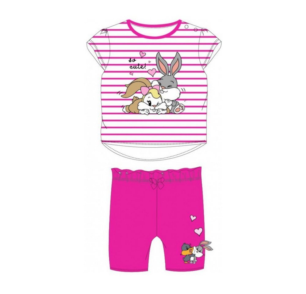 LOONEY TUNES Shirt & Hose Baby- Set 'So Sweet', Looney Tunes Motiv, Kurzes Shirt & Leggings (Set, 2-tlg) von LOONEY TUNES