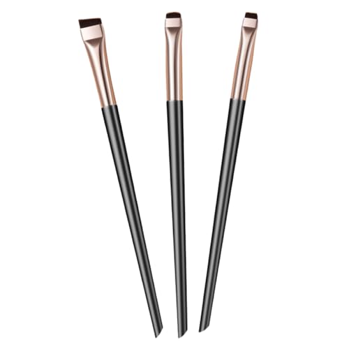 LOORGVEL Eyeliner Satz Abgewinkelter Eyeliner Präzisions Lidschattenpinsel für Augen Professionelle Anwendung für Zuhause und Schönheitssalon von LOORGVEL