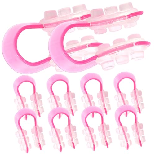 LOORGVEL 10 Stück Teiliges Nasenformungs clips Hochwertigem und Verstellbare Nasenheber für Damen und Herren Sanfte Nasenkorrektur durch Physische Formanpassung für Zuhause und Salon von LOORGVEL