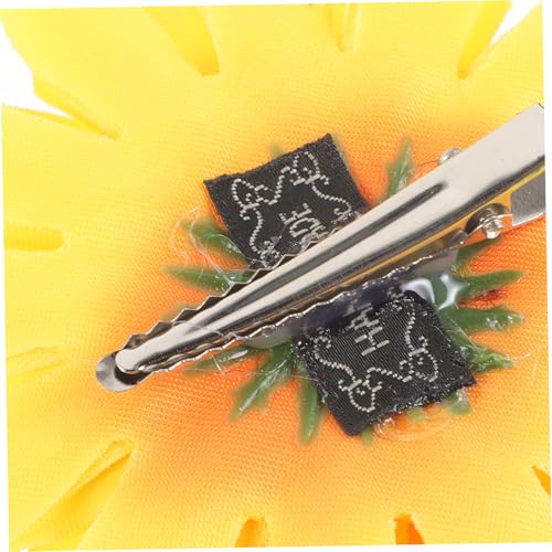 LOORGVEL 10 Stück Teiliges Sonnenblumen Haarschmuck Haarspangen für Mädchen Leichte Langlebige Alligator Clips Modische Haaraccessoires für Dünnes Haar Farblich Beständig und Formstabil von LOORGVEL