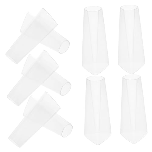 LOORGVEL 10st Staubschutzhülle Für Make-up-pinselborsten Teelichthalter Tasse Kegelkerzenständer Wischt Brillenreiniger Kegelkerzenhalter Allzweckreiniger Laterne Plastik Transparent LOORGVEL 10st Staubschutzhülle Für Make-up-pinselborsten Teelichthalter Tasse Kegelkerzenständer Wischt Brillenreiniger Kegelkerzenhalter Allzweckreiniger Laterne Plastik Transparent von LOORGVEL