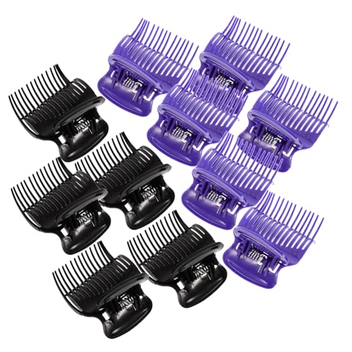 LOORGVEL 12 Stück Teiliges Hot Roller Clips Haarspangen aus Robustem Hitzebeständige Lockenwickler Klammern für Damen und Mädchen Ersatz Clips für Gleichmäßige Lockenstyling Zuhause Salon von LOORGVEL