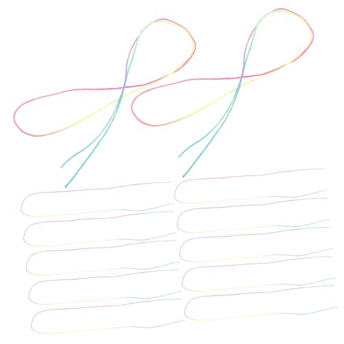 LOORGVEL 120 Stück Haarstränge für Zöpfe Bunte Haarwickel-Bänder mit Farbverlauf Mehrfarbiges Haarflechtband Damen und Mädchen Wiederverwendbare DIY Styling-accessoires für Ponytail und von LOORGVEL