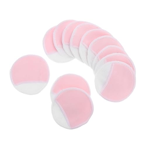 LOORGVEL 12stücke Bambusfasern Make-up-entferner Pad Wiederverwendbare Gesichtsquaste Für Beauty-tool Make-up-entferner Zubehör Sauber Und Angenehm Der Haut von LOORGVEL