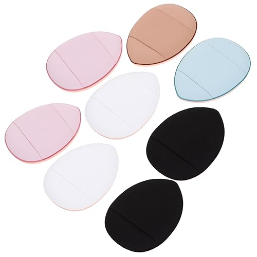 LOORGVEL 12stücke Mini Puderquaste Praktische Make-up Schwämme Für Foundation Concealer Und Loses Puder Sanft Zur Haut Für Mädchen Und Frauen Vielseitig Und Leicht Zu Reinigen von LOORGVEL